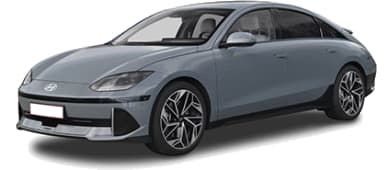 Hyundai Ioniq 6 53 kWh Core leasen - front angle - DirectLease